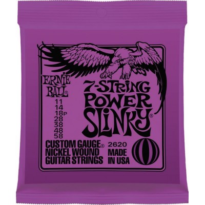 Ernie Ball Power Slinky 7-String 11-58 2620